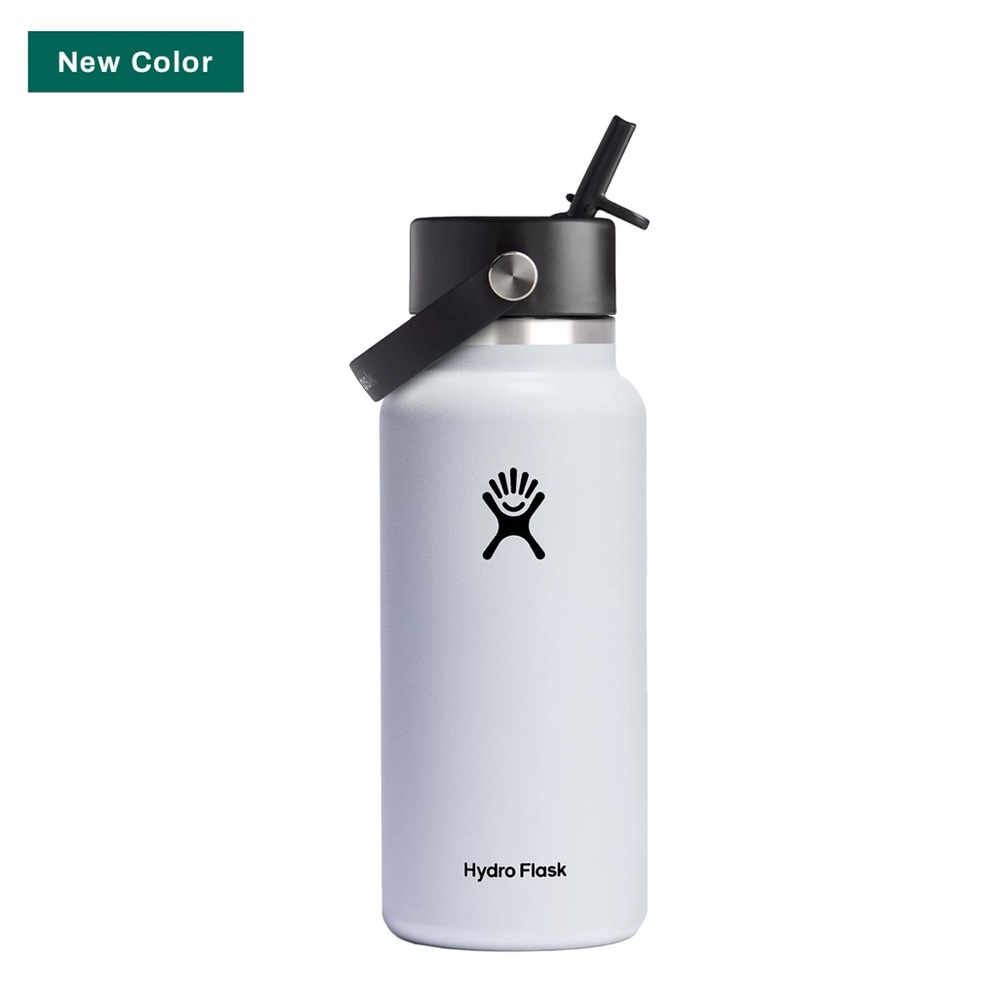 BRAND NEW Hydroflask 32oz Wide Mouth w/ Straw Cap